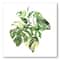 Designart - Tropical Green Leaves In Summer Times I - Tropical Canvas Wall Art Print